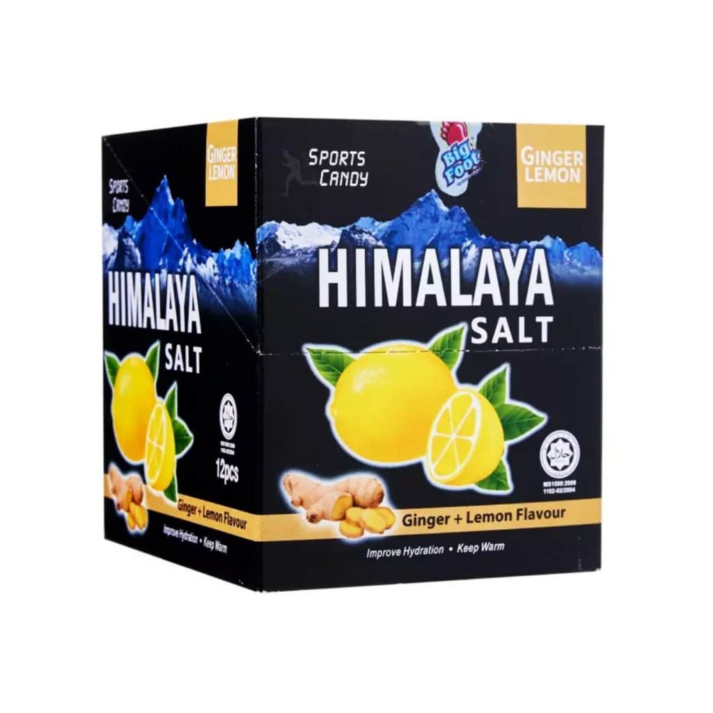 Himalaya Salt Ginger Lemon Candy 15g X 12 Fortwell Ltd 7113