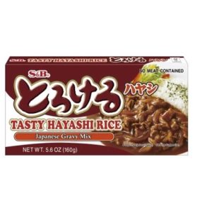 S&B TASTY HAYASHI RICE (JAP GRAVY MIX), 160g