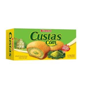ORION Custard Pandan, 138g (6P)