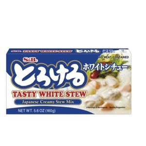 S&B TASTY WHITE STEW (JAP CREAMY STEW MIX), 160g
